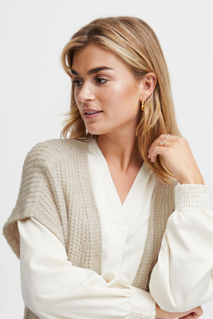 Fransa Beverly knitted waistcoat 20612719
