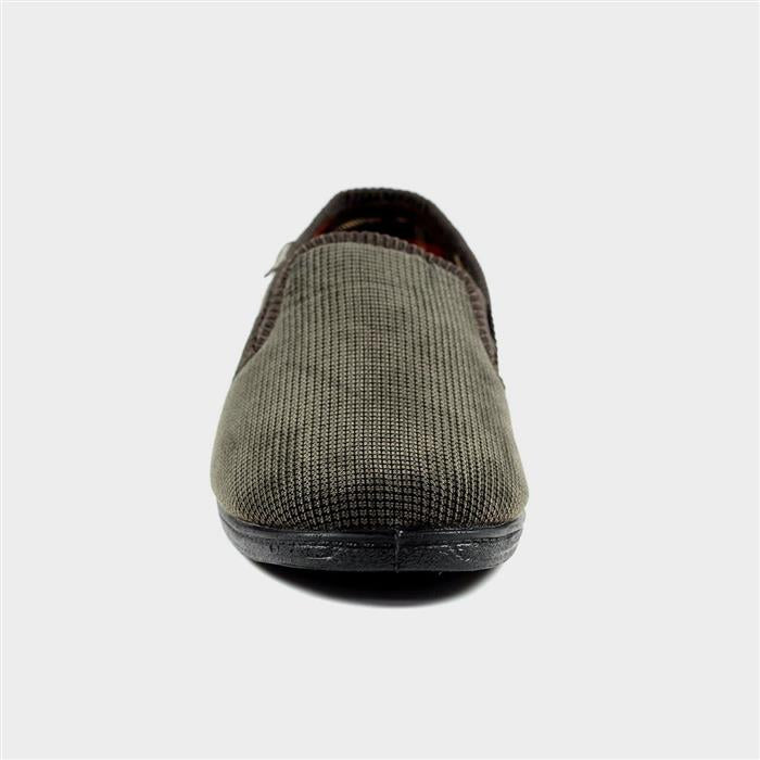 Men's Goodyear Mallory brown slippers