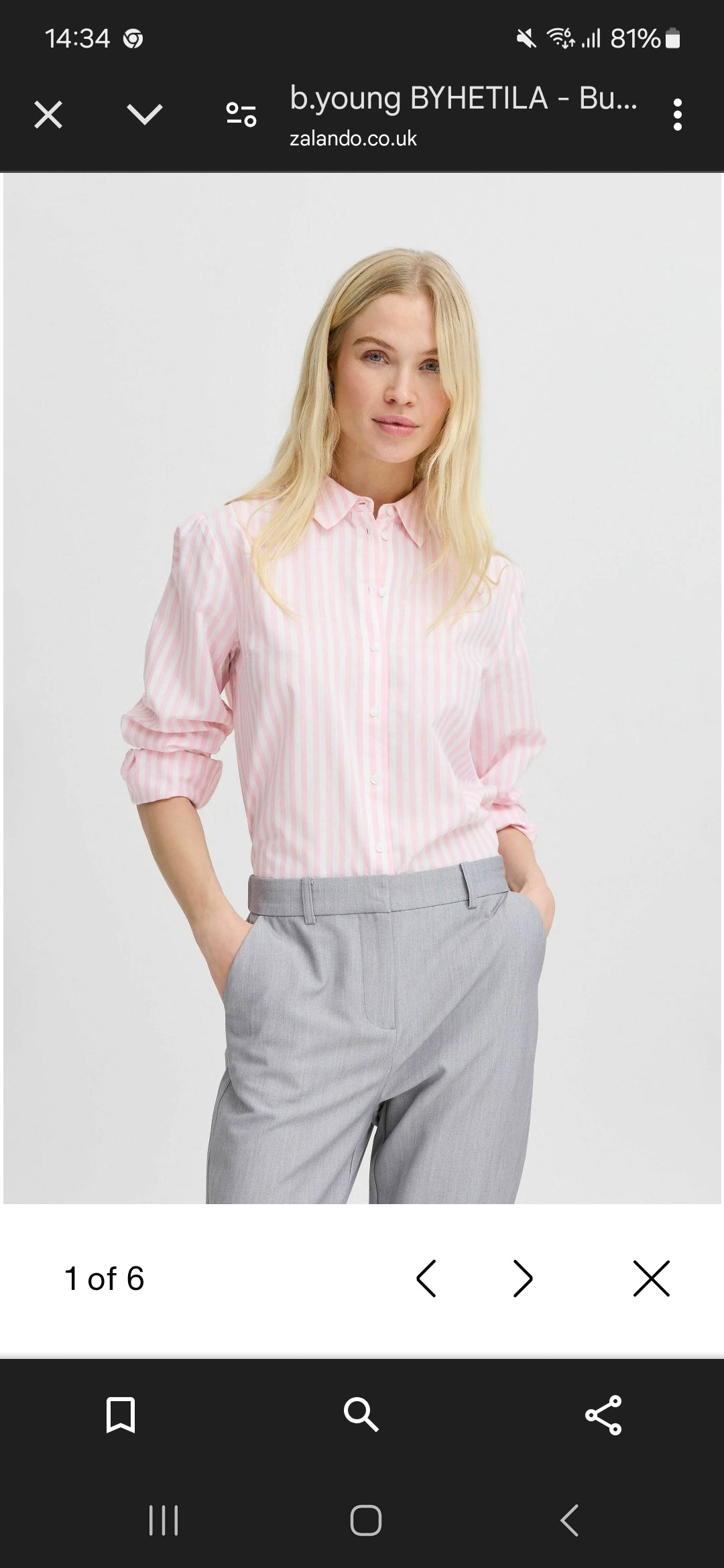 B young shirt Roseate Mix 20815257