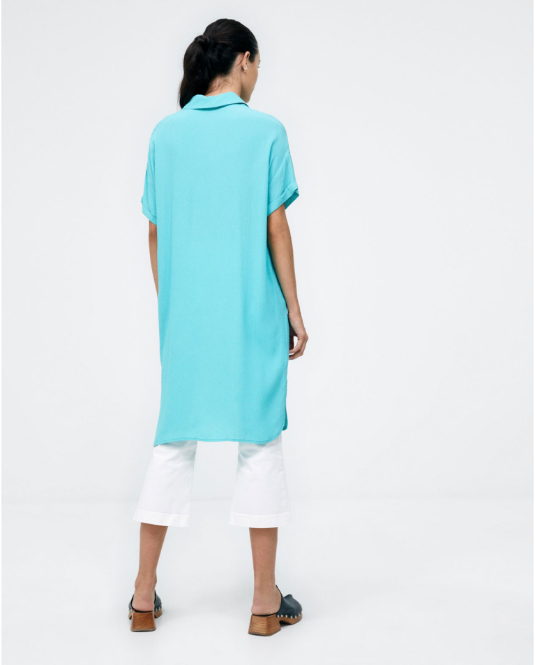 Surkana turquoise tunic 523TASA121
