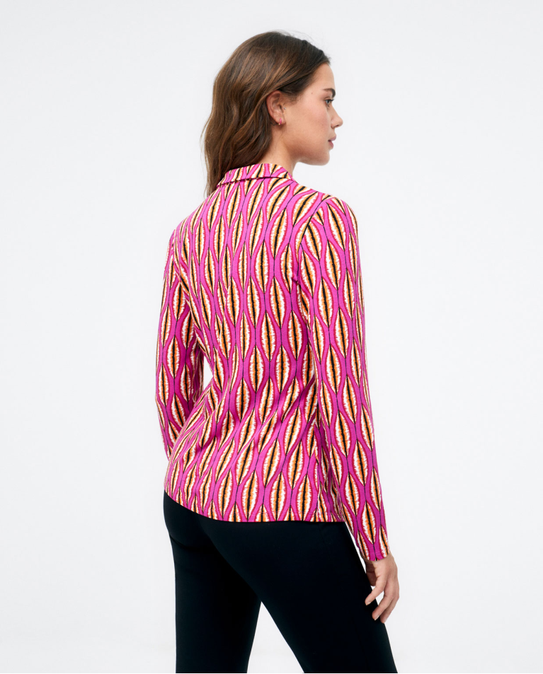 Surkana fuchsia shirt 513BAPO118