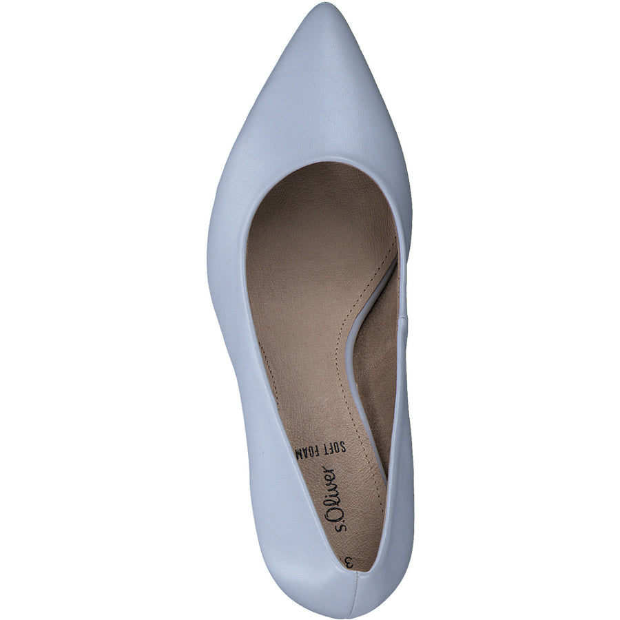 S oliver Soft Blue dress shoe 22440