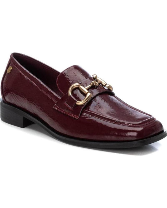 Carmela Burgandy patent loafer