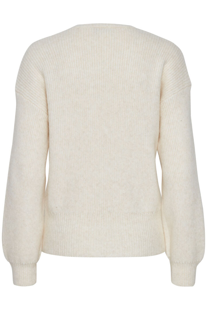 Fransa Elly Cream knit 20613025