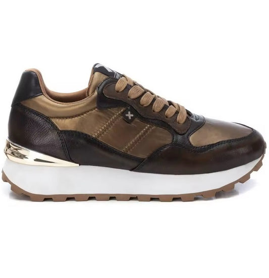 XTI (AW24) Trainer with Metallic Inserts 143407 - Bronze