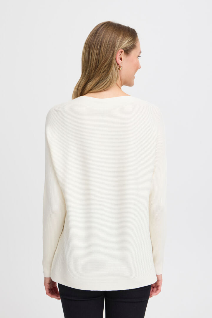 Fransa cream jumper 20614315