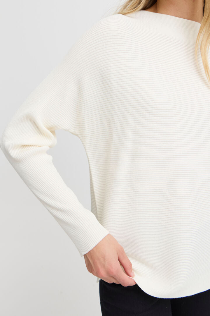 Fransa cream jumper 20614315