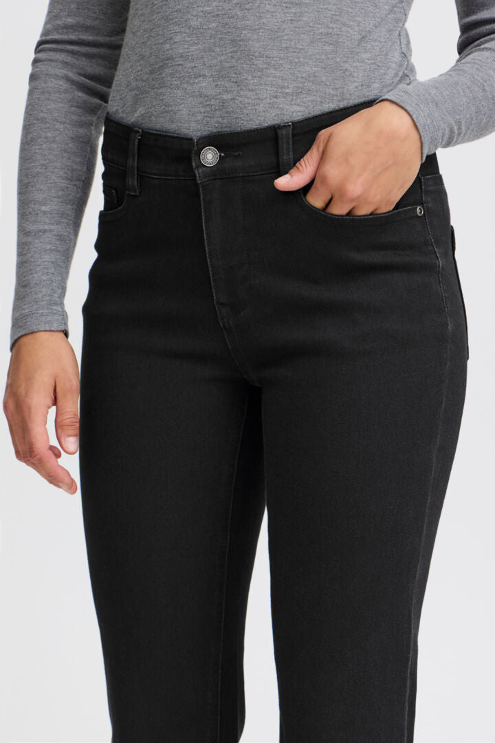 Fransa Luxe Elli Black jean 20613554