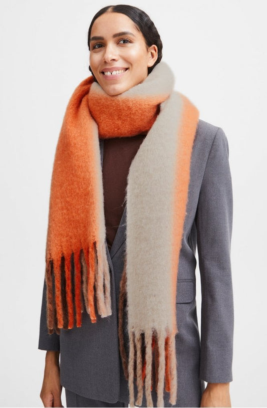 B young Bavicto scarf Flame Mix 20813714