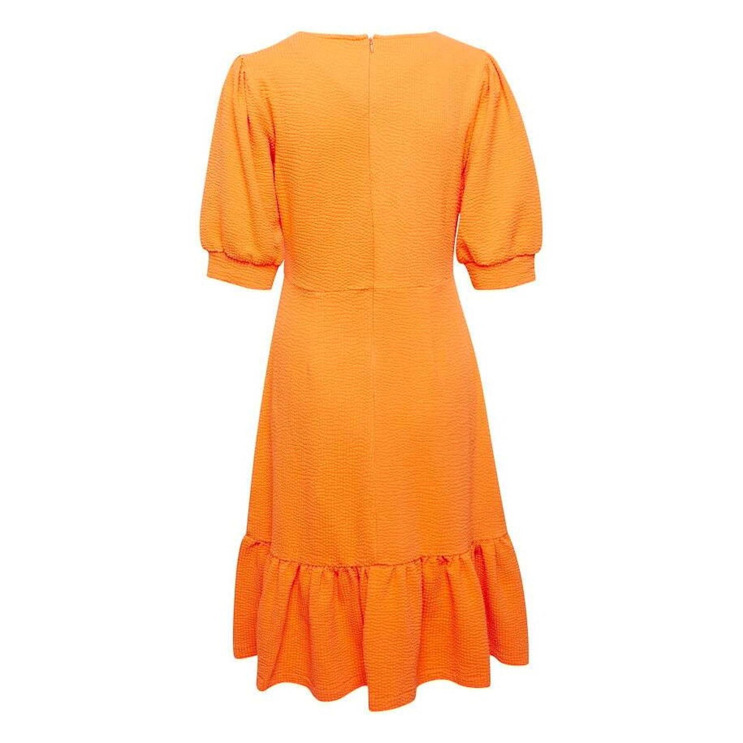 B young Palina dress orange peel 20813339