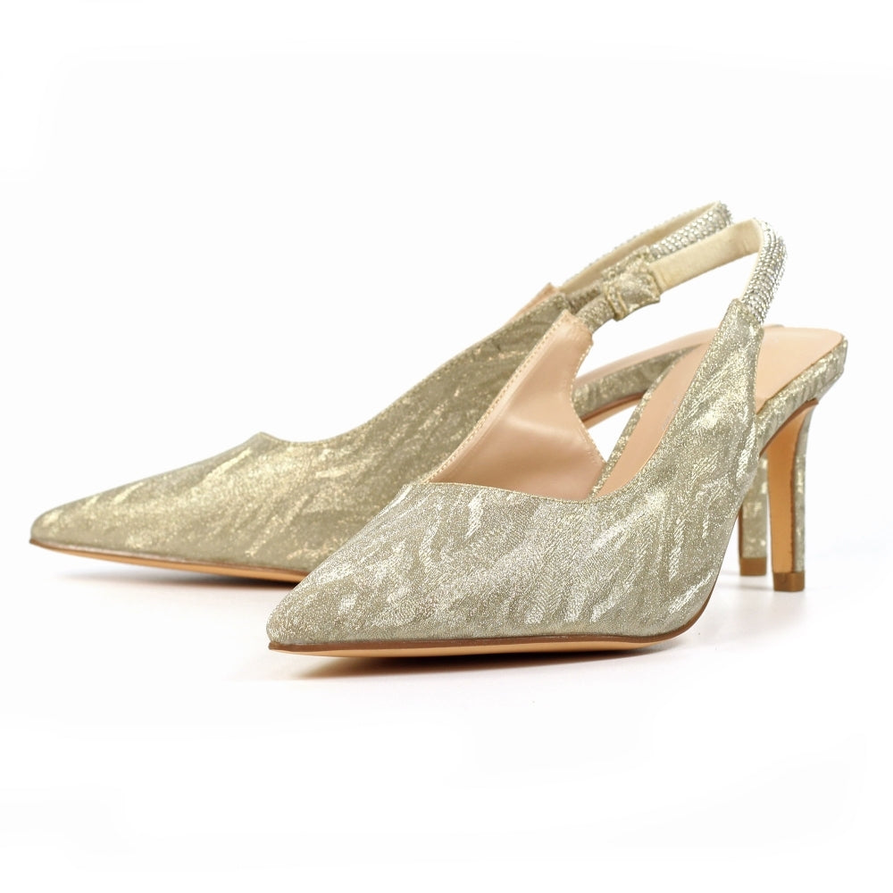 Lunar Janine Elegance Slingback gold FLH134