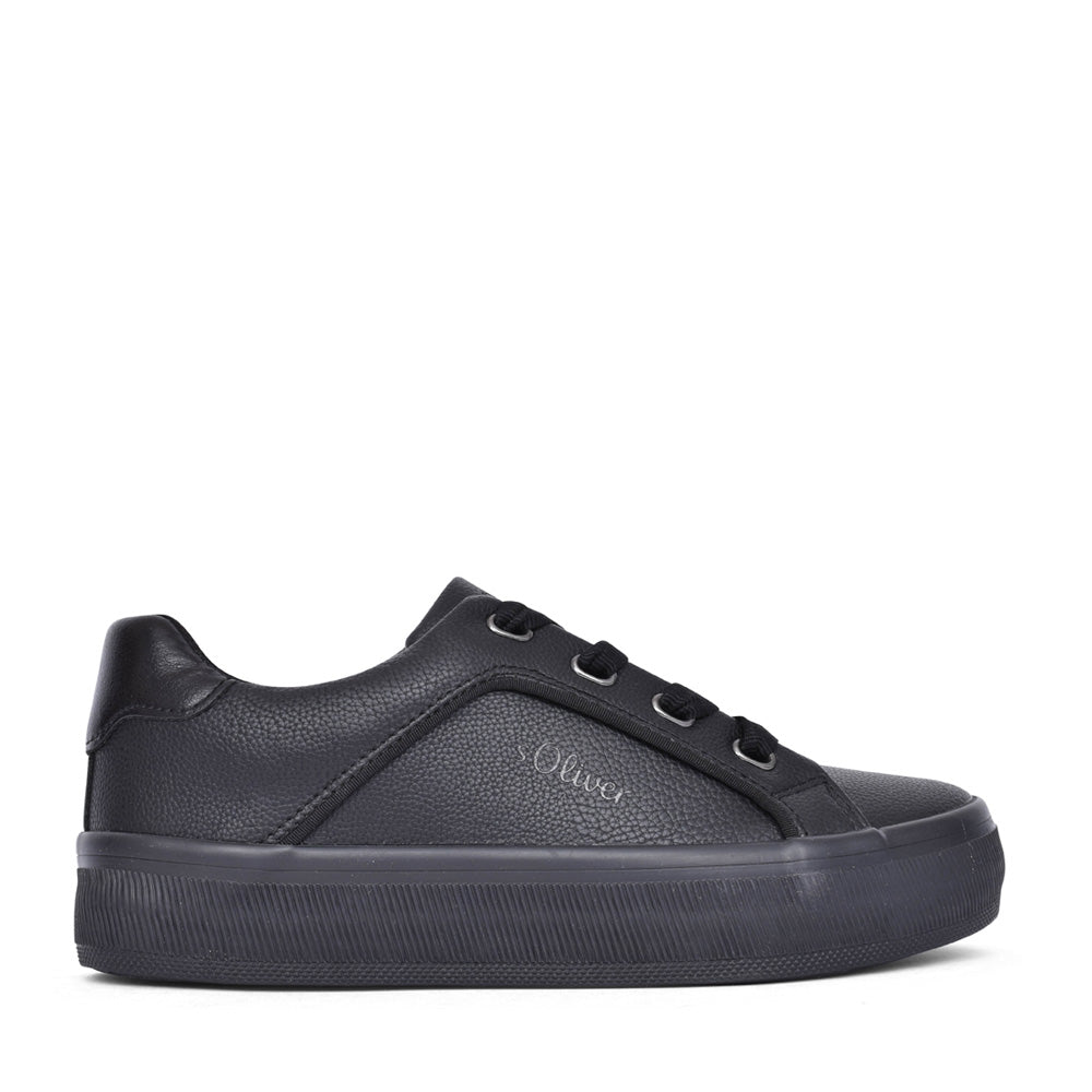 S Oliver Black Trainers 5-23614-39 001