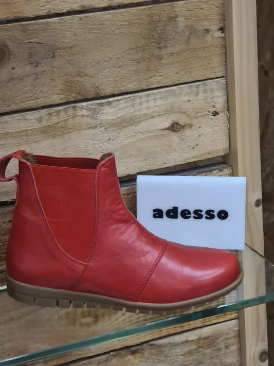Adesso Ellen Red Boots A6684-222