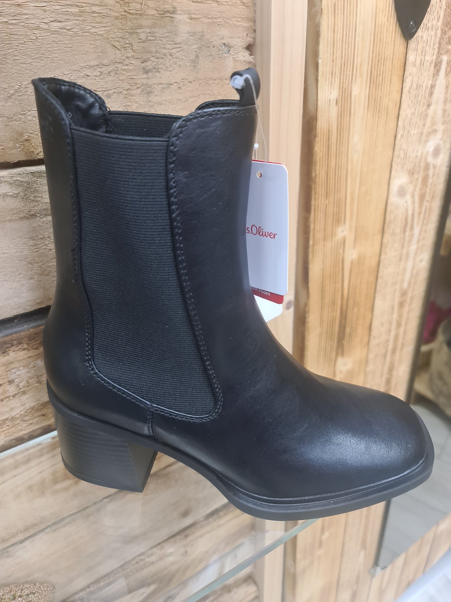 S Oliver Black Boots 5-25306-29 001