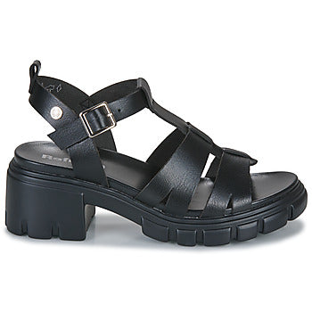 Refresh black sandal 170652