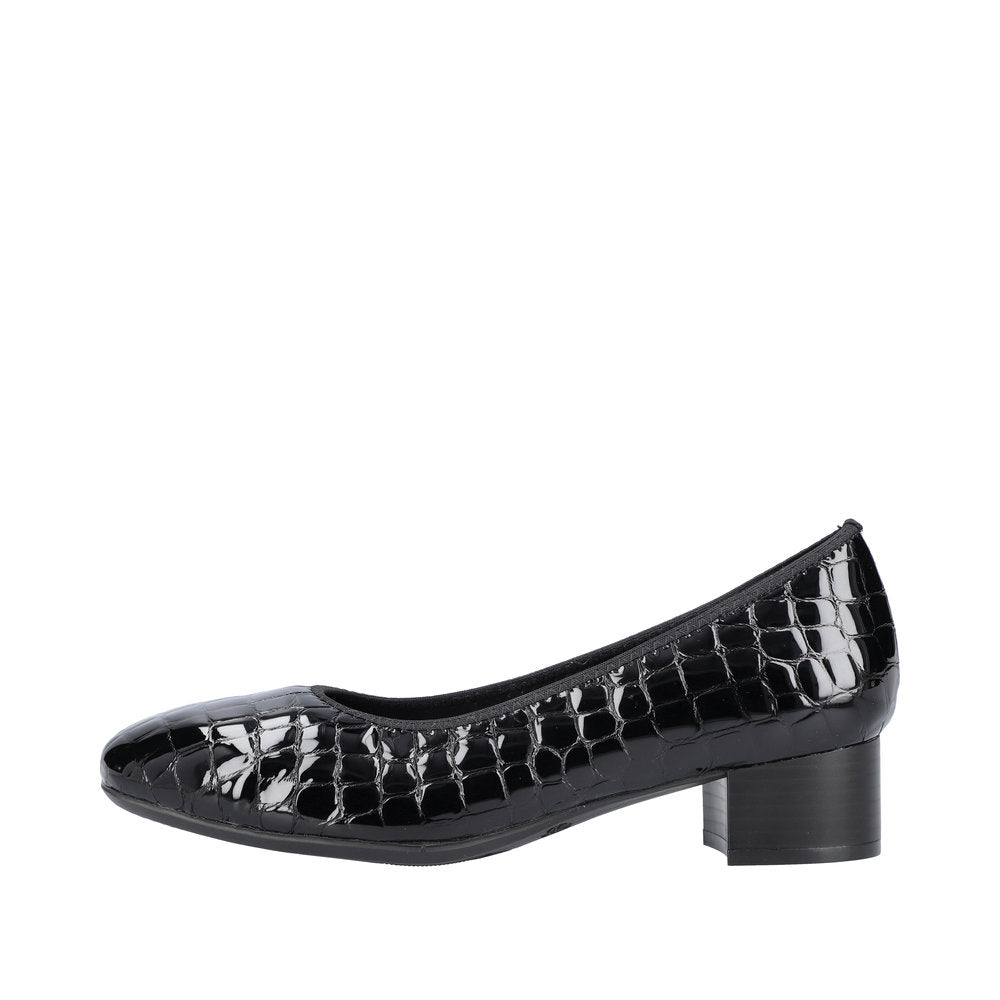 Rieker Patent Croc Shoes 49260-03