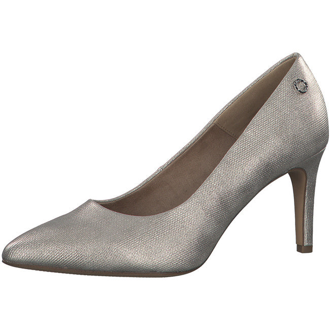 S Oliver Champagne Court Shoes 5-22403-28 403