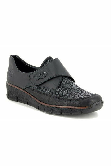 Rieker Shoes 537C-00 Black