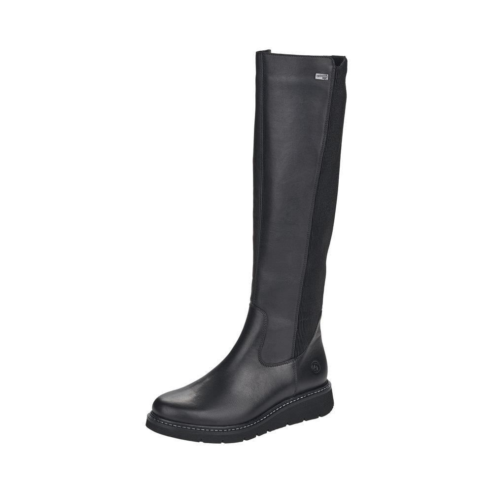 Remonte D3975-01 Wide Fitting Leather Boot