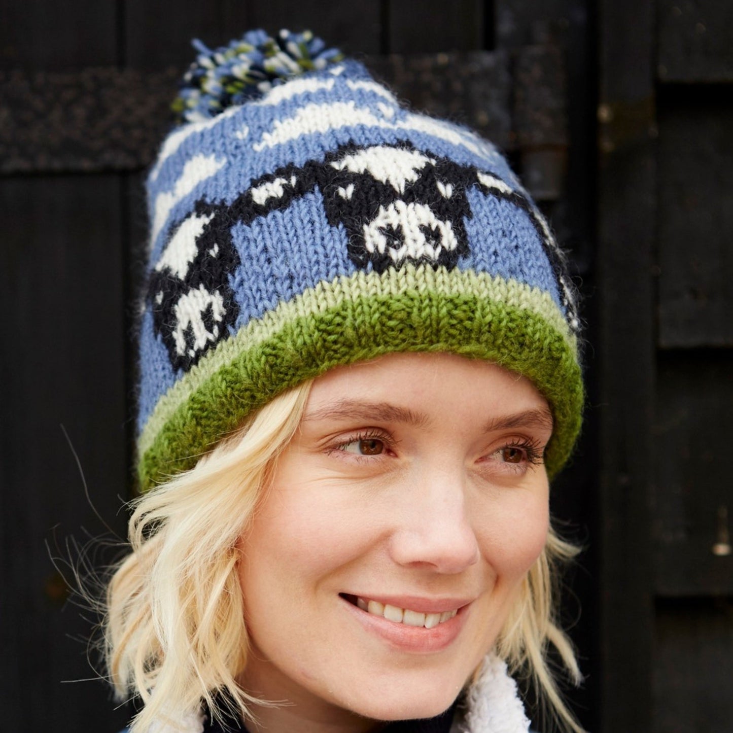 Pachamama Bobble Beanie Dairy Cow 5324 Adults