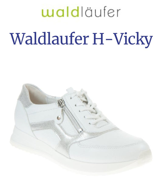 Waldlaufer Vicky white trainer 752002 201