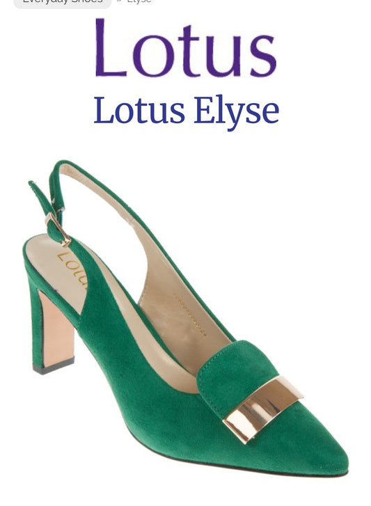 Lotus Elyse green heel ULS382