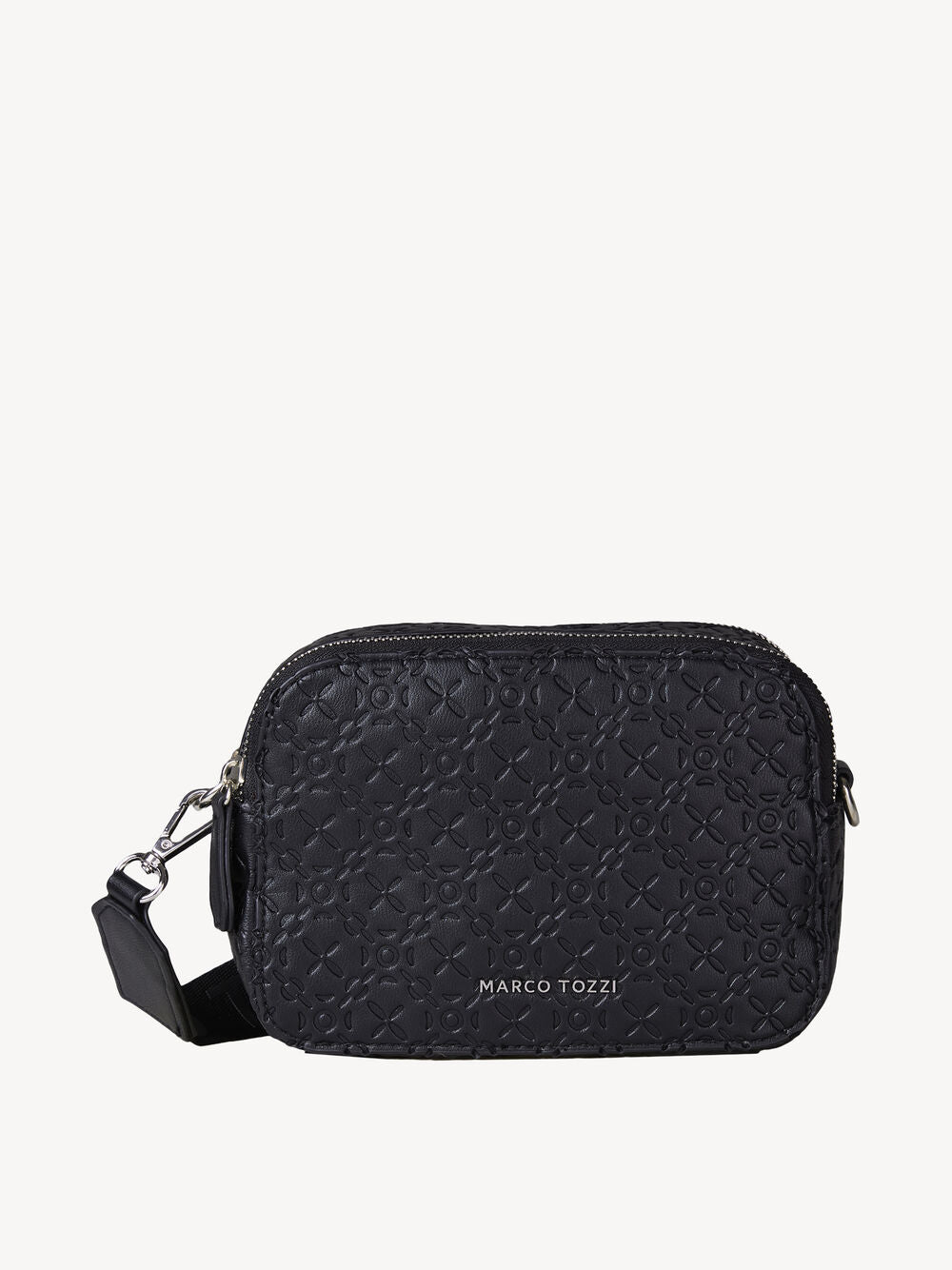 Black cross body bag thick outlet strap